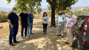 Ödemiş Belediyesi Tekstil Mevki’inde Pazar Yeri Oluşturulması İçin Çalışmalara Başladı