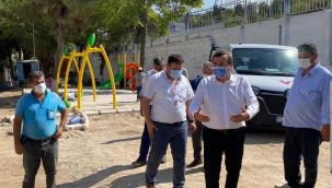 Onkoloji Bölümü’nde tedavi gören çocuklar istedi Başkan Batur yaptı