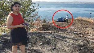 Sahil manzarasını izlemeye gittiler: Sonu kötü bitti!