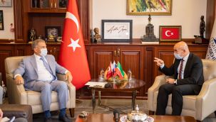 Tataristan Cumhurbaşkanı Minnihanov'dan Başkan Soyer'e iade-i ziyaret