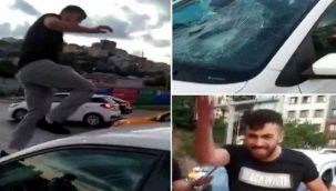 Trafikte kadına saldırdı: İlk duruşmada tahliye!