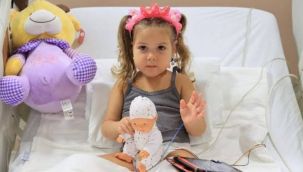 Ayda bebek taburcu edildi
