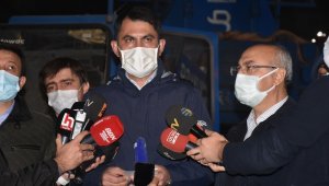 Bakan Kurum: "İzmir'de 942 personelimizle hasar tespit çalışmalarımızı sürdürüyoruz"