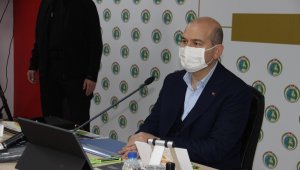 Bakan Soylu'dan İzmir'de değerlendirme ve koordinasyon toplantısı