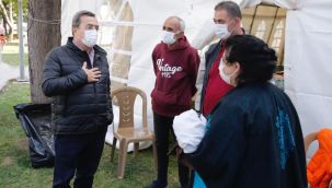 Başkan Batur’dan 'Bir Kira Bir Yuva' kampanyasına 10 bin TL bağış