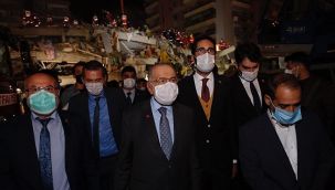 Başkan Karamollaoğlu'ndan deprem bölgesine ziyaret