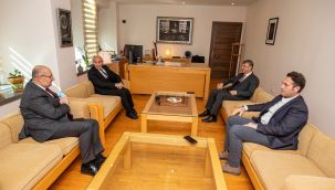 Başkan Soyer’e İstanbul Büyükşehir heyetinden geçmiş olsun ziyareti