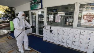 Buca’da dezenfeksiyon çalışmaları hız kesmeden devam ediyor