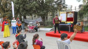 Buca'dan çadır kentin miniklerine hafta sonu sürprizi