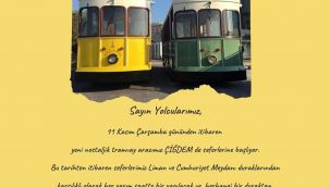 Büyükşehir ikinci nostaljik tramvayı hizmete aldı