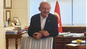 CHP lideri Kılıçdaroğlu'na Madencilerden ziyaret