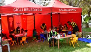 Çiğli Belediyesi'nden depremzede çocuklar için aktivite