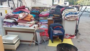 Depremzede battaniyelerini satan hurdacıdan şaşırtan savunma : Halkın hizmetine sundum!