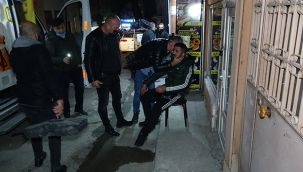 Dükkanda çıkan anlaşmazlık hastanede bitti
