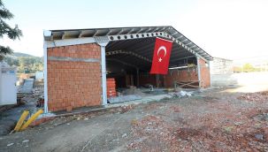Gaziemir'den kadın istihdamına katkı sağlayacak Porta Kafe hızla yükseliyor