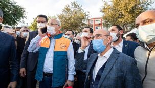 İzmir'de başkanlara deprem yasağı