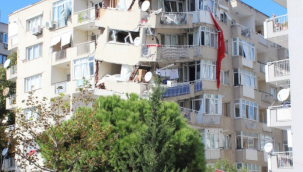 İzmir'de hasarlı binalar yağmalandı!