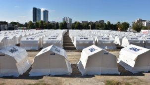 İzmir'deki deprem sonrasında çadırlarda yaşayan kişi sayısı belli oldu