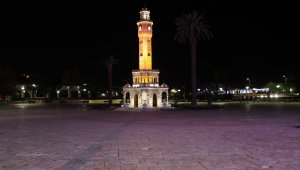 İzmir sokağa çıkma kısıtlamasıyla birlikte sessizliğe büründü