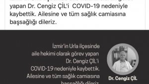 İzmir'de aile hekimi korona virüse yenik düştü