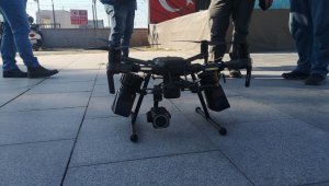 İzmir'de drone destekli korona denetimi