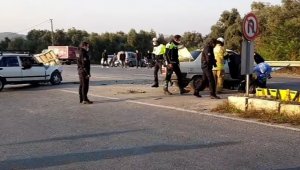 İzmir'de feci kaza: 1 ölü, 1 yaralı