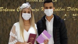 Konak'ta nikâhla İstanbul sözleşmesi bir arada