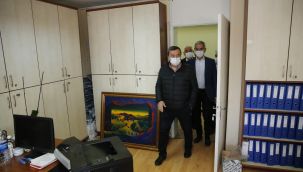 Konak'tan hizmet binasına deprem önlemi