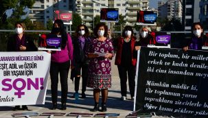 Narlıdere ‘Şiddete’ karşı tek yürek!