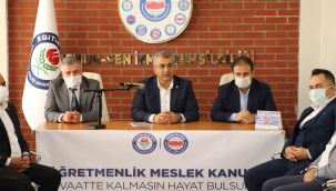 “Öğretmenlik Meslek Kanunu vaatte kalmasın, hayat bulsun”