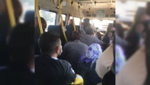 Vakaların patladığı İzmir'den toplu taşıma manzaraları!