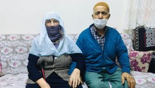 80'lik çift koronavirüsü birlikte yendi
