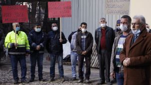 Başkan Eriş belediye çalışanlarının yeni yılını kutladı