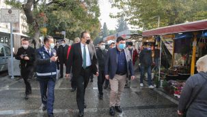 Başkan Kılıç'tan koronavirüs tedbirlerine denetim