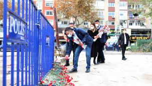 Başkan Sandal depremde hayatını kaybedenleri andı