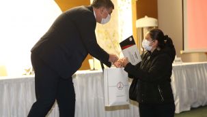 Başkan Tugay'dan hasar tespiti görevlilerine teşekkür töreni