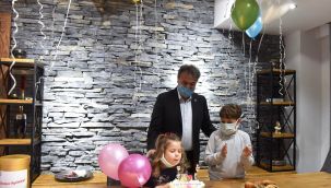 Bornava Belediyesi’nden minik Ayda’ya büyük sürpriz