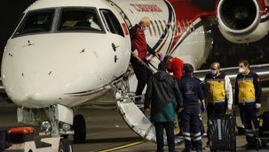 İspanya'da rahatsızlanan Özbey ambulans uçakla getirildi