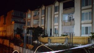 İstinat duvarı çökünce deprem paniği yaşadılar