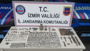 İzmir'de büyük tarihi eser operasyonu!