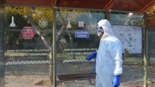 Kamuya açık 246 bin nokta dezenfekte edildi