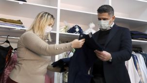 Menderes'te ihtiyaç sahiplerine Giyim Bankası hizmeti