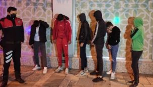 Polisten kaçarken yunus timlerine yakalandılar! 6 bin 500 lira ceza kesildi