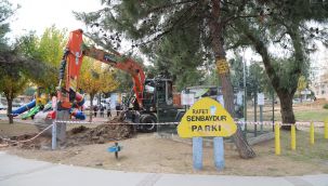 Rafet Şenbaydur Parkı baştan sona yenileniyor