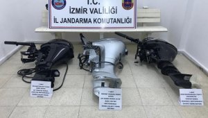Tekne motoru hırsızı 4 kişi operasyonla yakalandı