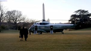 Donald Trump ve ailesinden Beyaz Saray'a sessiz veda