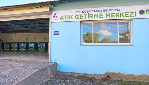 Güzelbahçe’de geri dönüşüm atağı: 'Atık Getirme Merkezi' hizmette!