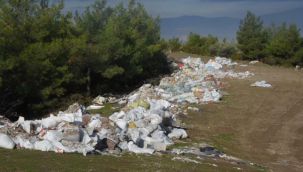 İzmir'in akciğerleri atık sahasına döndü!