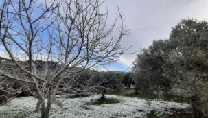 Kuşadası'nda 6 yıl sonra kar!