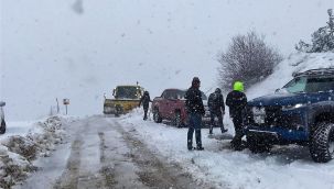 Ödemiş Belediyesi aşırı yağışlarla birlikte seferber oldu